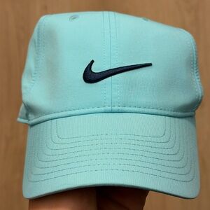 Nike Aqua and Black Cap